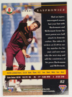 1995-96 Futera Cricket | #082 Michael Kasprowicz | Queensland Bulls