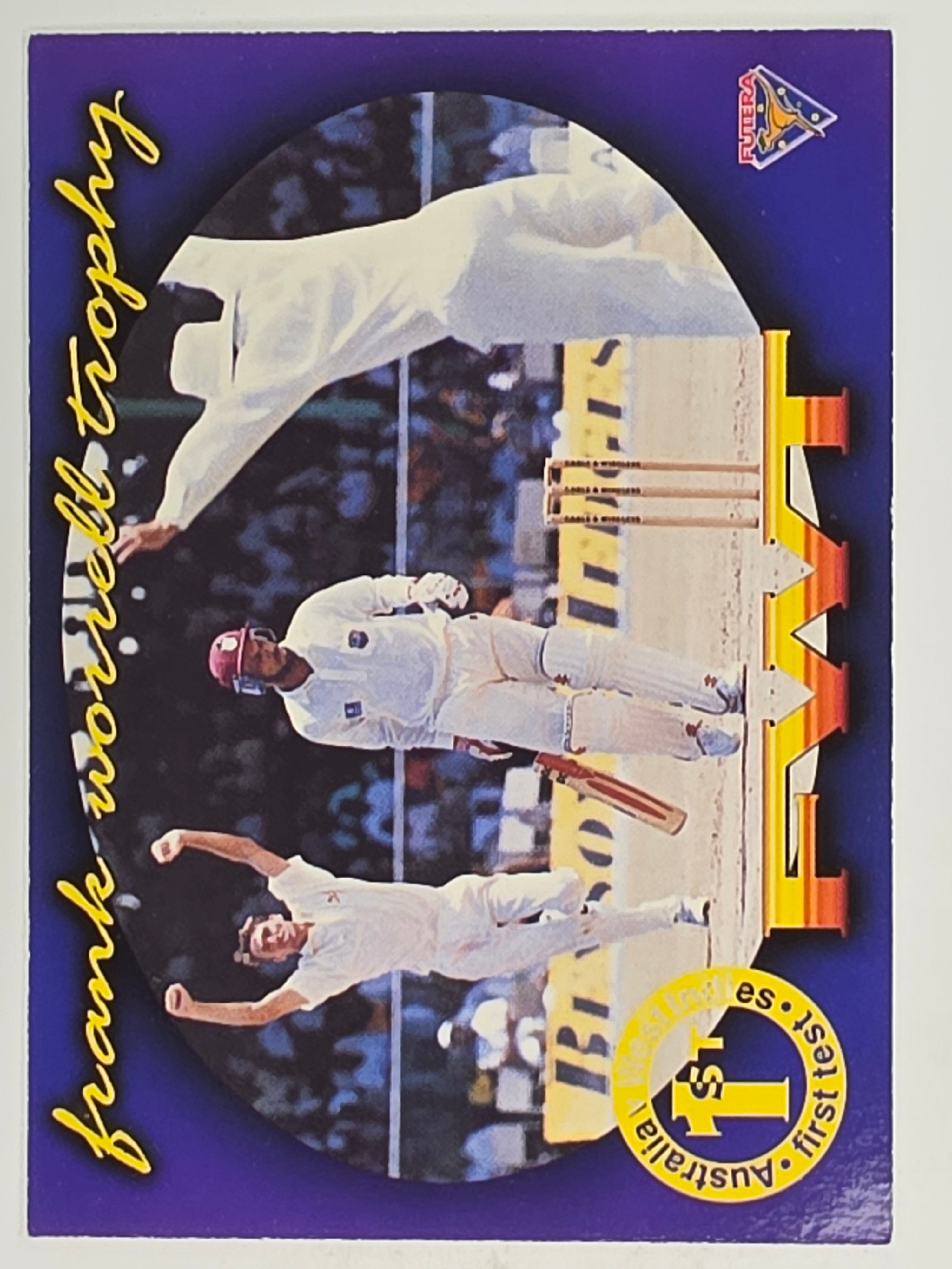 1995-96 Futera Cricket | #100 First Test | Australian Men