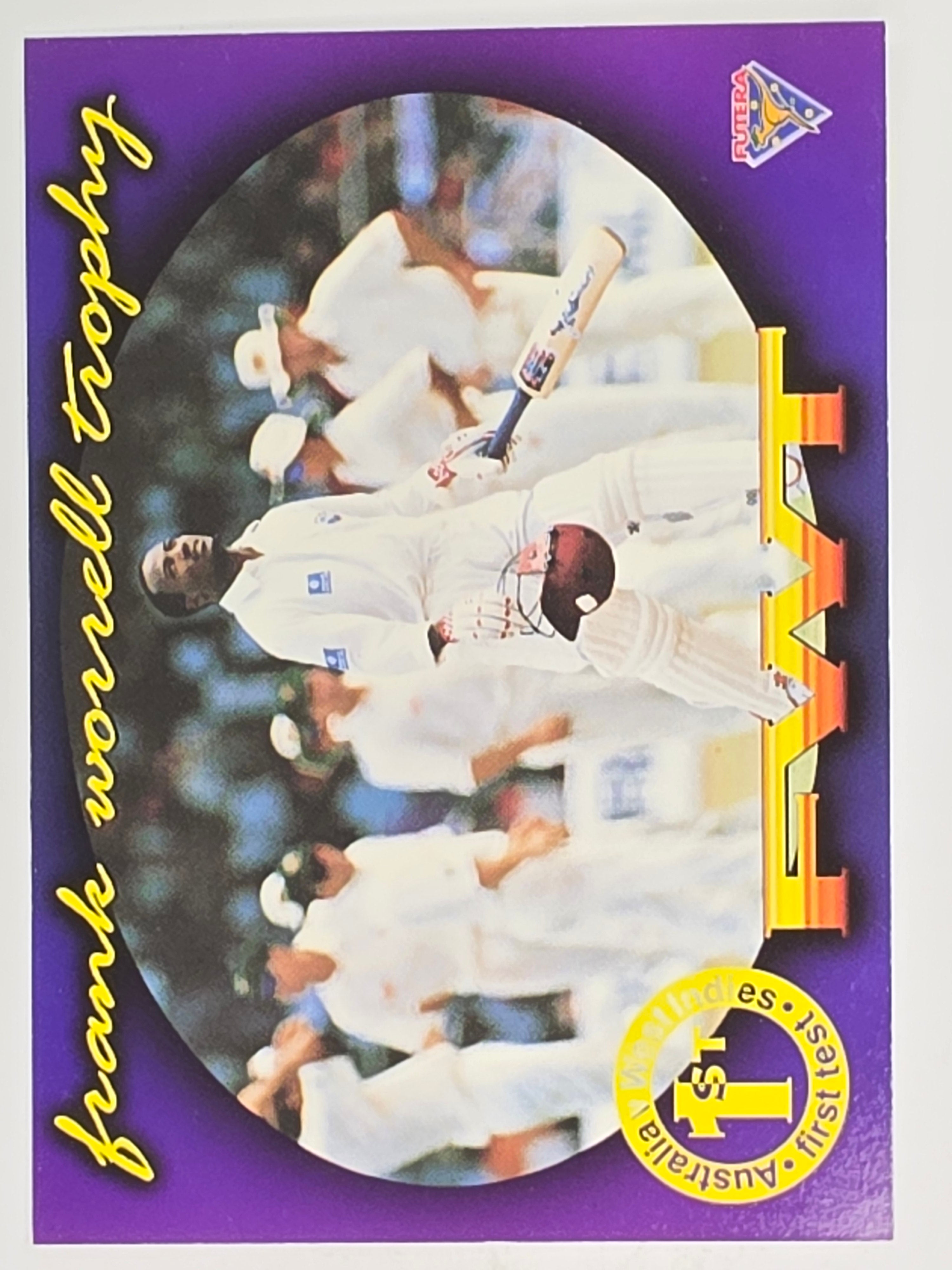 1995-96 Futera Cricket | #101 First Test | Australian Men