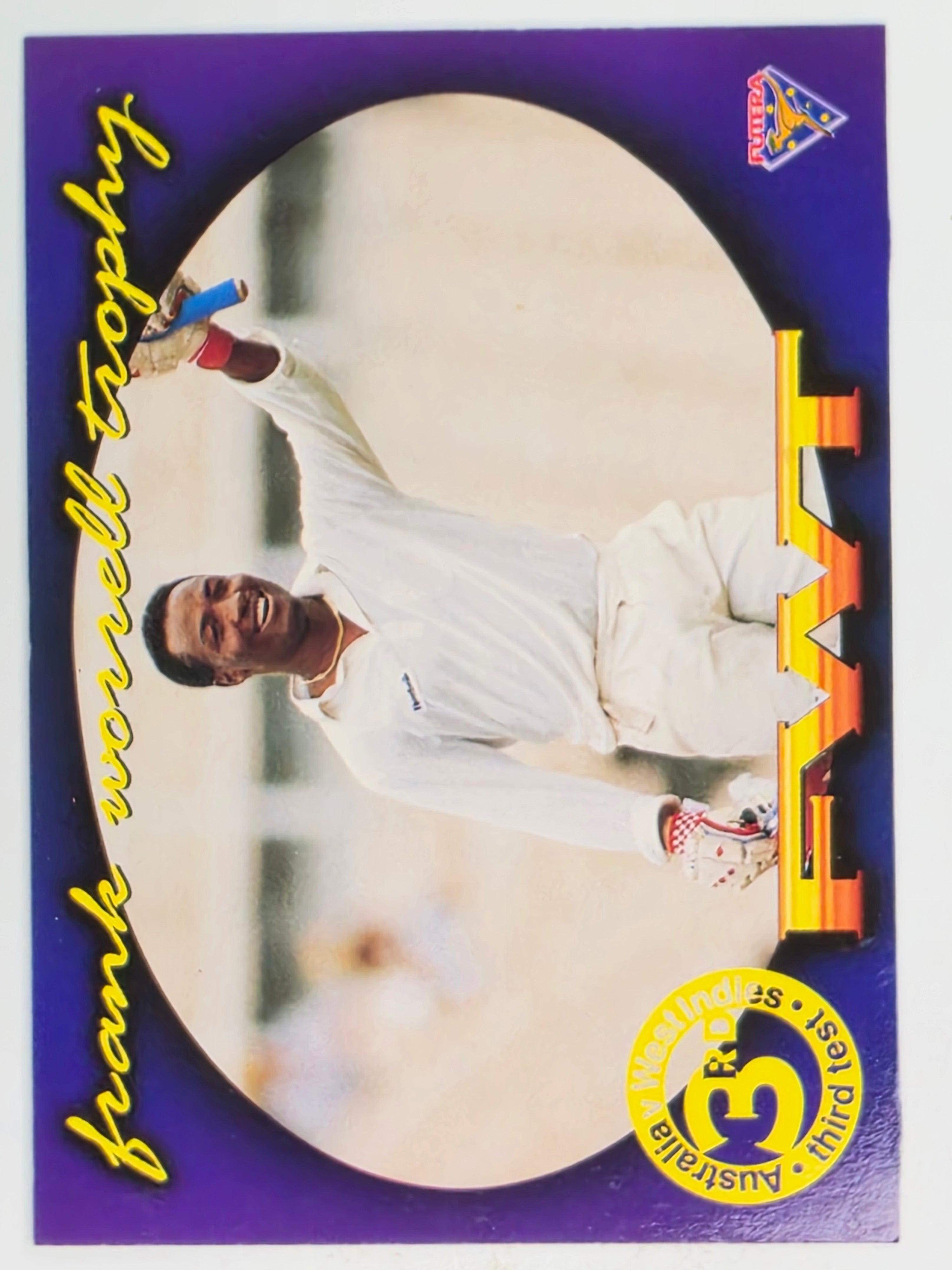 1995-96 Futera Cricket | #105 Third Test | Australian Men
