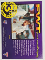1995-96 Futera Cricket | #105 Third Test | Australian Men