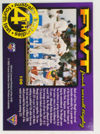 1995-96 Futera Cricket | #106 Fourth Test | Australian Men