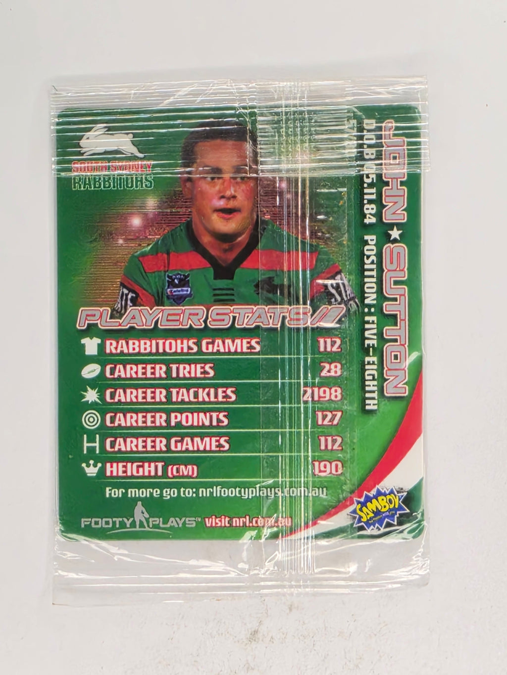 NRL 2010 Footy Plays | #057 John Sutton | South Sydney Rabbitohs