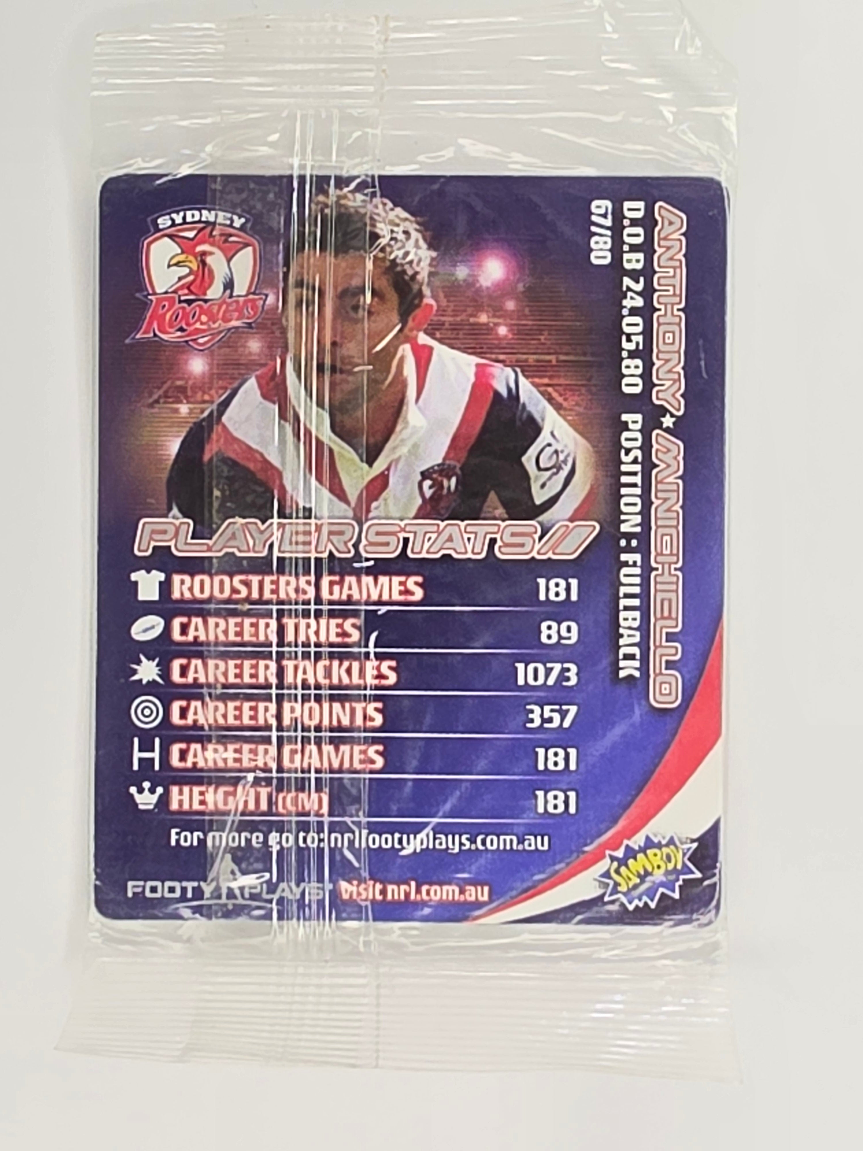 NRL 2010 Footy Plays | #067 Anthony Minichiello | Sydney Roosters