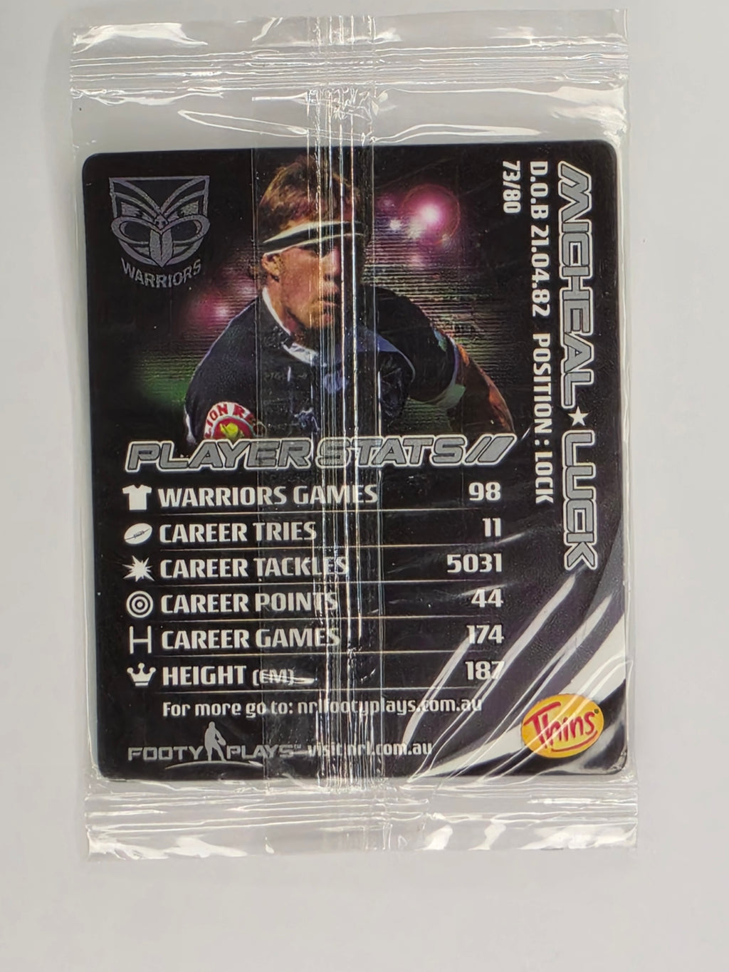 NRL 2010 Footy Plays | #073 Michael Luck | New Zealand Warriors