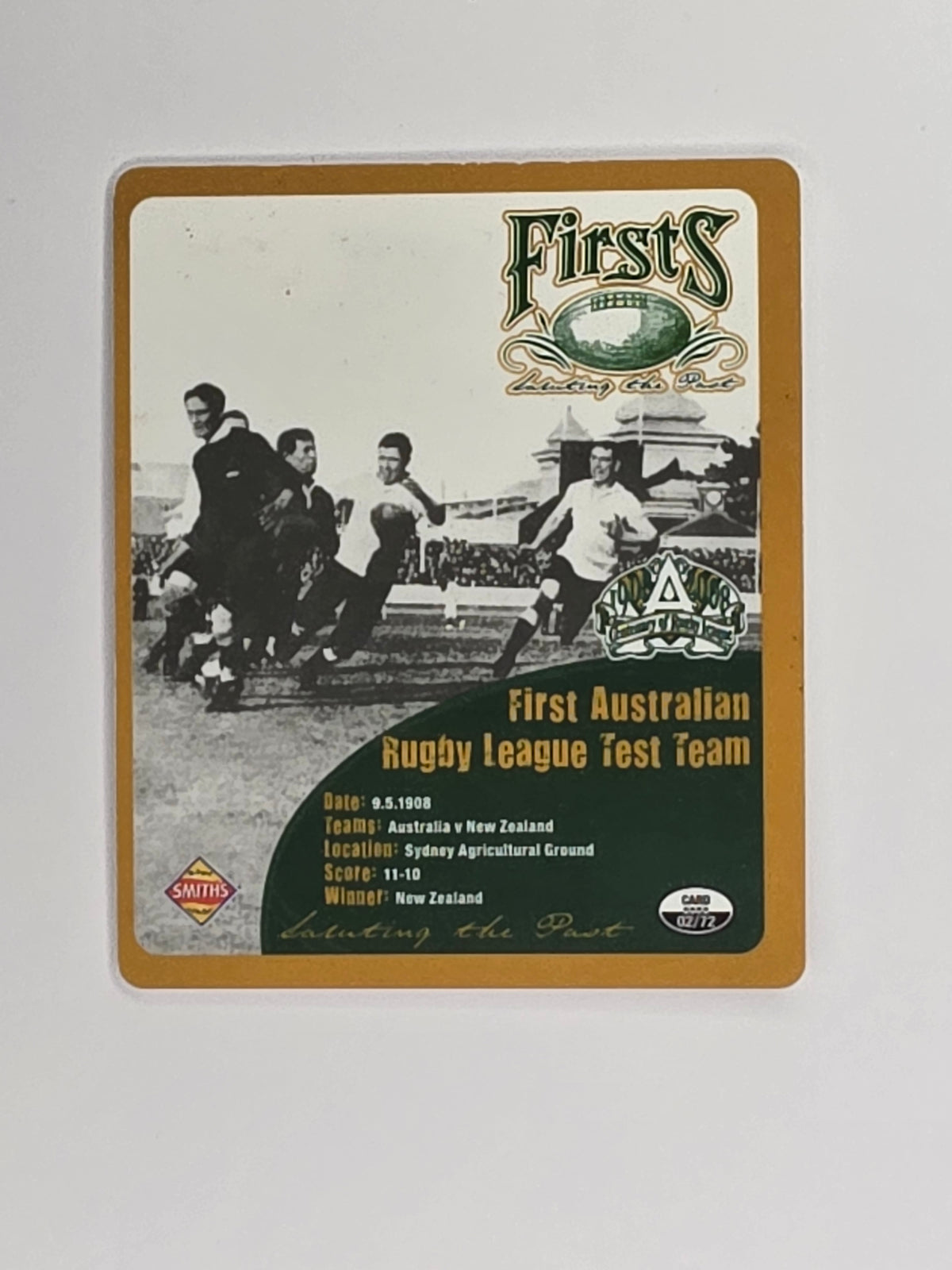 NRL 2008 Footy Legends | #002 First Australian Test Team