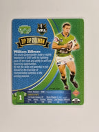NRL 2008 Footy Legends | #008 William Zillman | Canberra Raiders