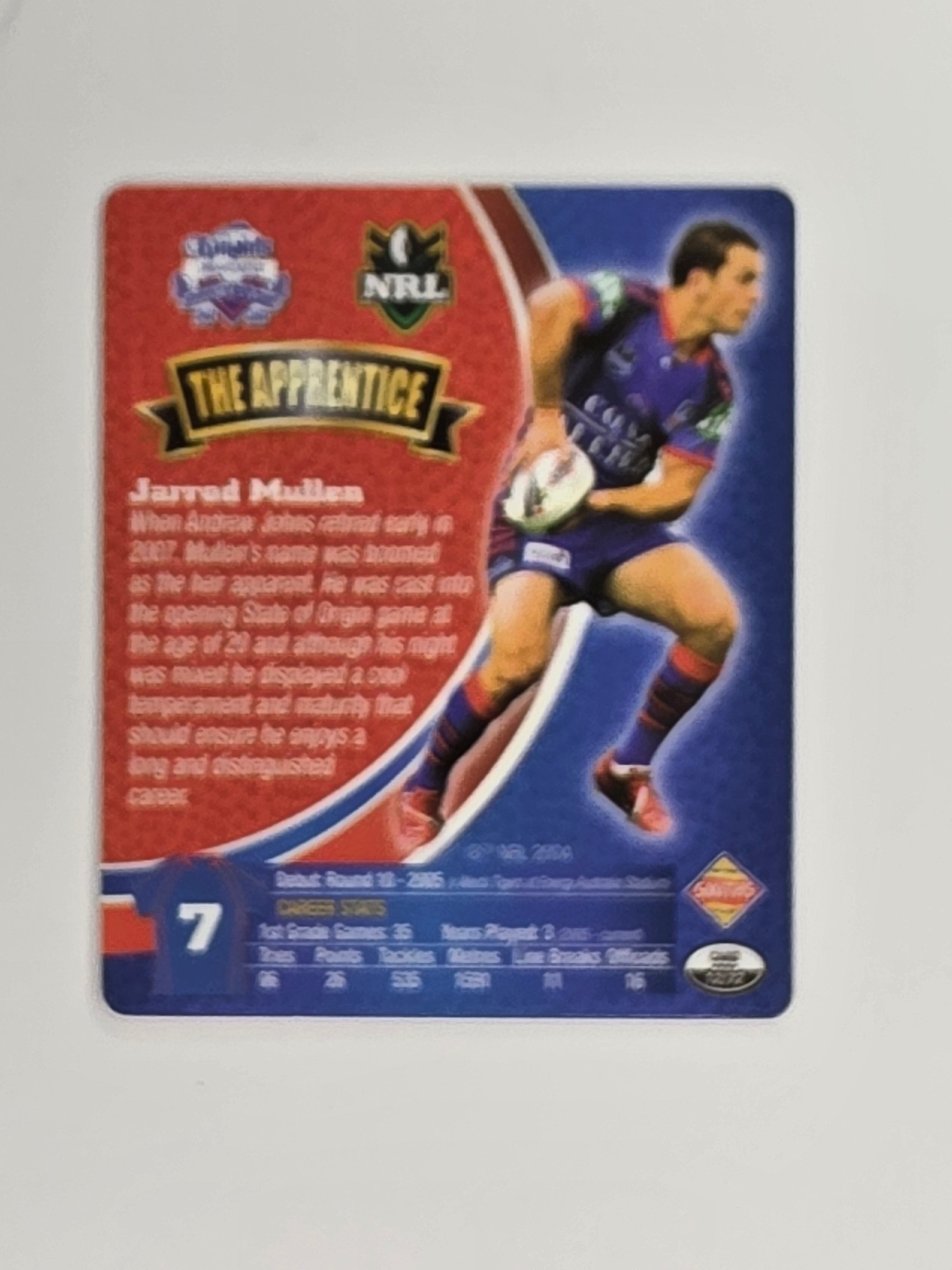 NRL 2008 Footy Legends | #012 Jarrod Mullen | Newcastle Knights