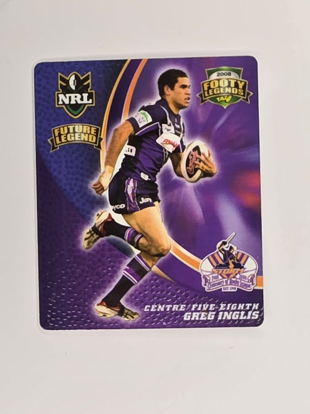 NRL 2008 Footy Legends | #013 Greg Inglis | Melbourne Storm