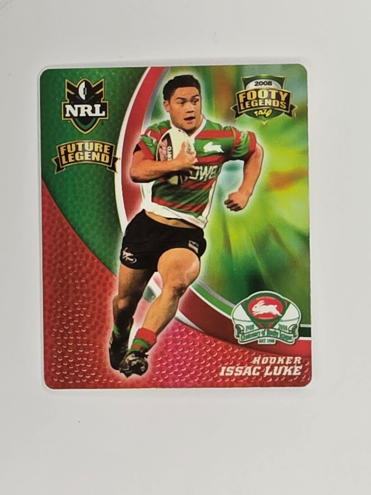 NRL 2008 Footy Legends | #015 Issac Luke | South Sydney Rabbitohs