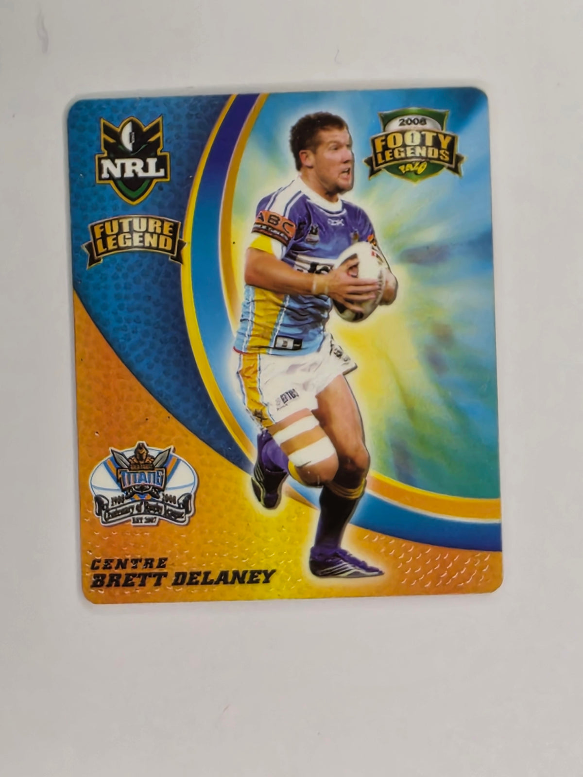 NRL 2008 Footy Legends | #019 Brett Delaney | Parramatta Eels