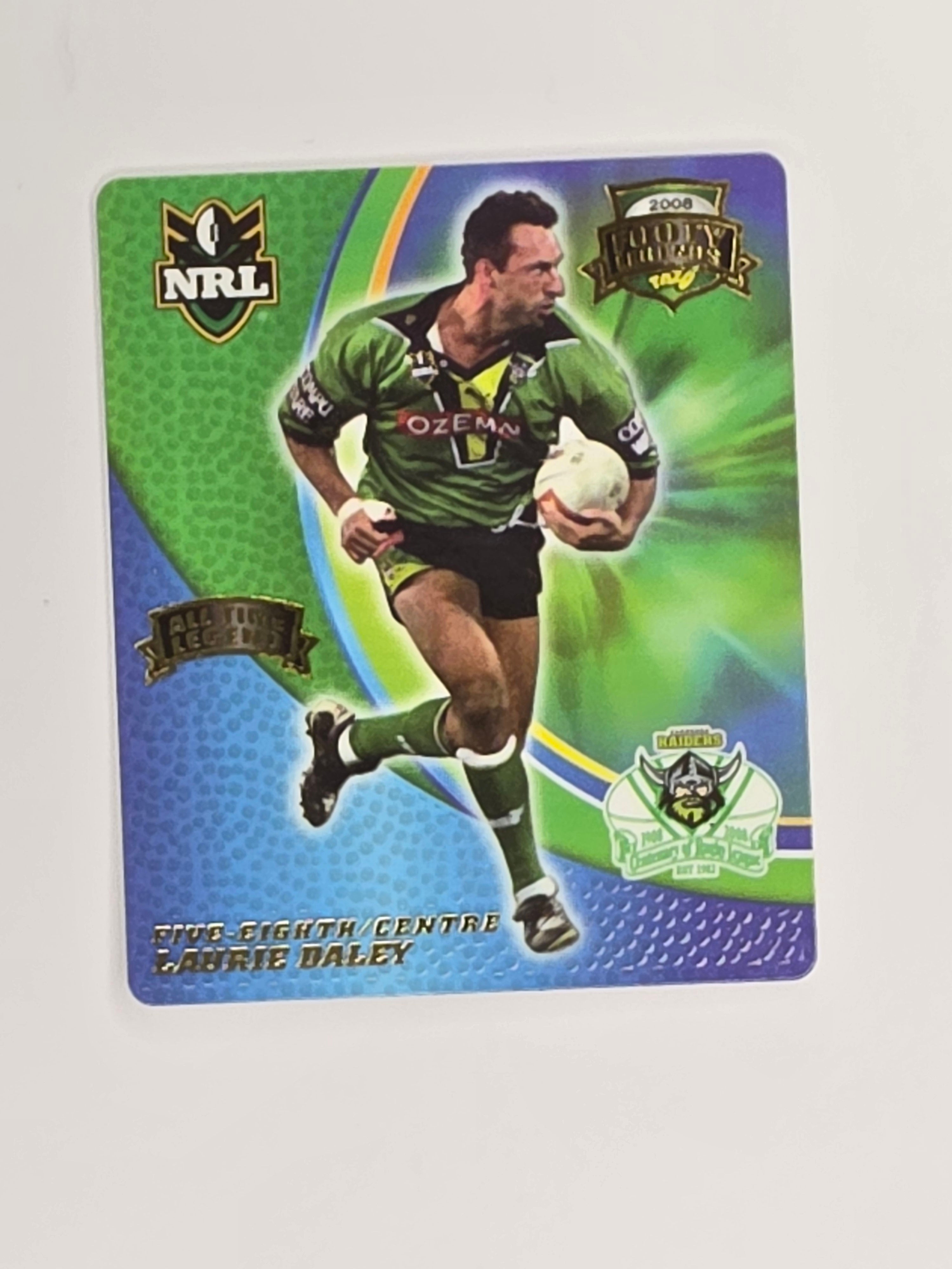 NRL 2008 Footy Legends | #024 Laurie Daley | Canberra Raiders