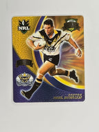 NRL 2008 Footy Legends | #025 Paul Bowman | North Queensland Cowboys