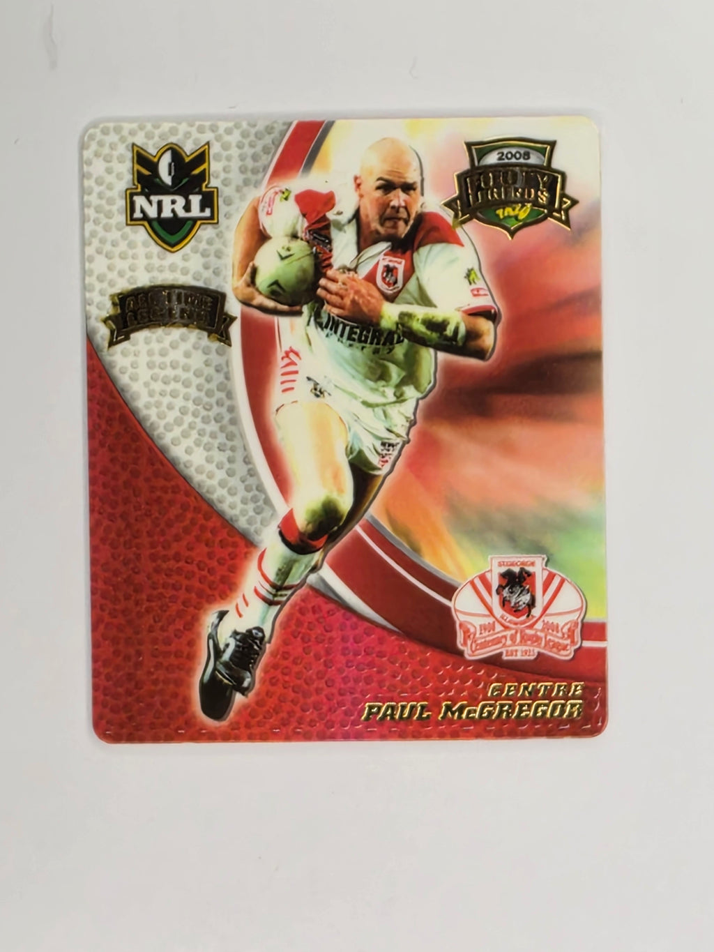 NRL 2008 Footy Legends | #026 Paul McGregor | St George Illawarra Dragons