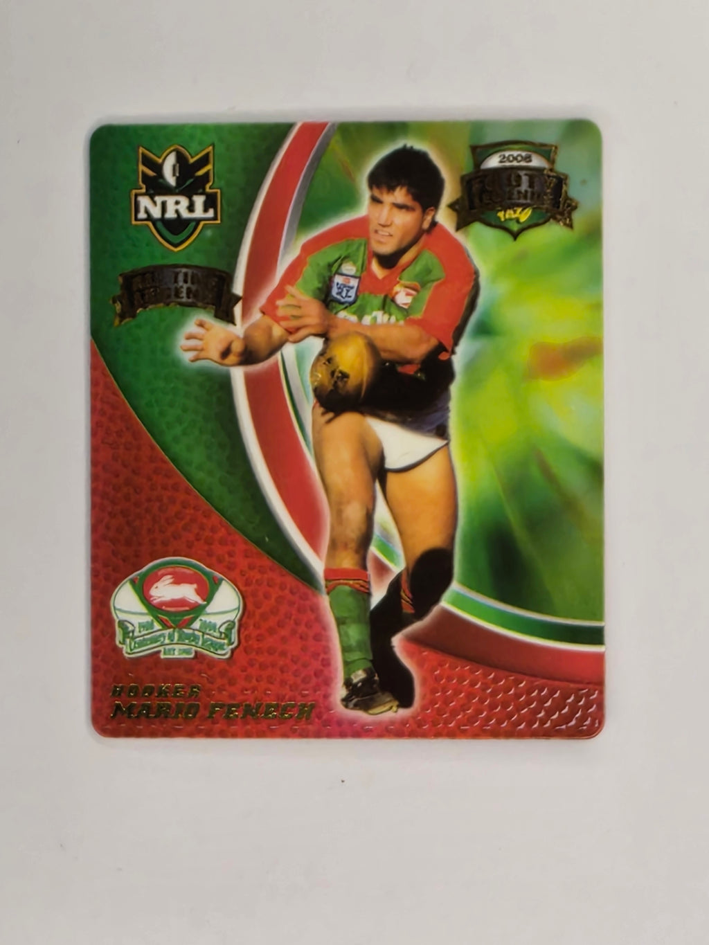 NRL 2008 Footy Legends | #031 Mario Fenech | South Sydney Rabbitohs
