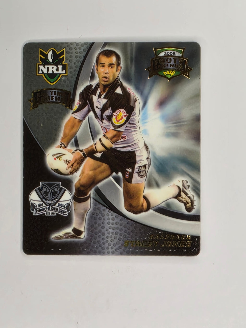 NRL 2008 Footy Legends | #036 Stacey Jones | New Zealand Warriors