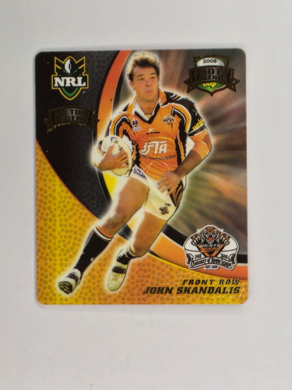 NRL 2008 Footy Legends | #037 John Skandalis | Wests Tigers