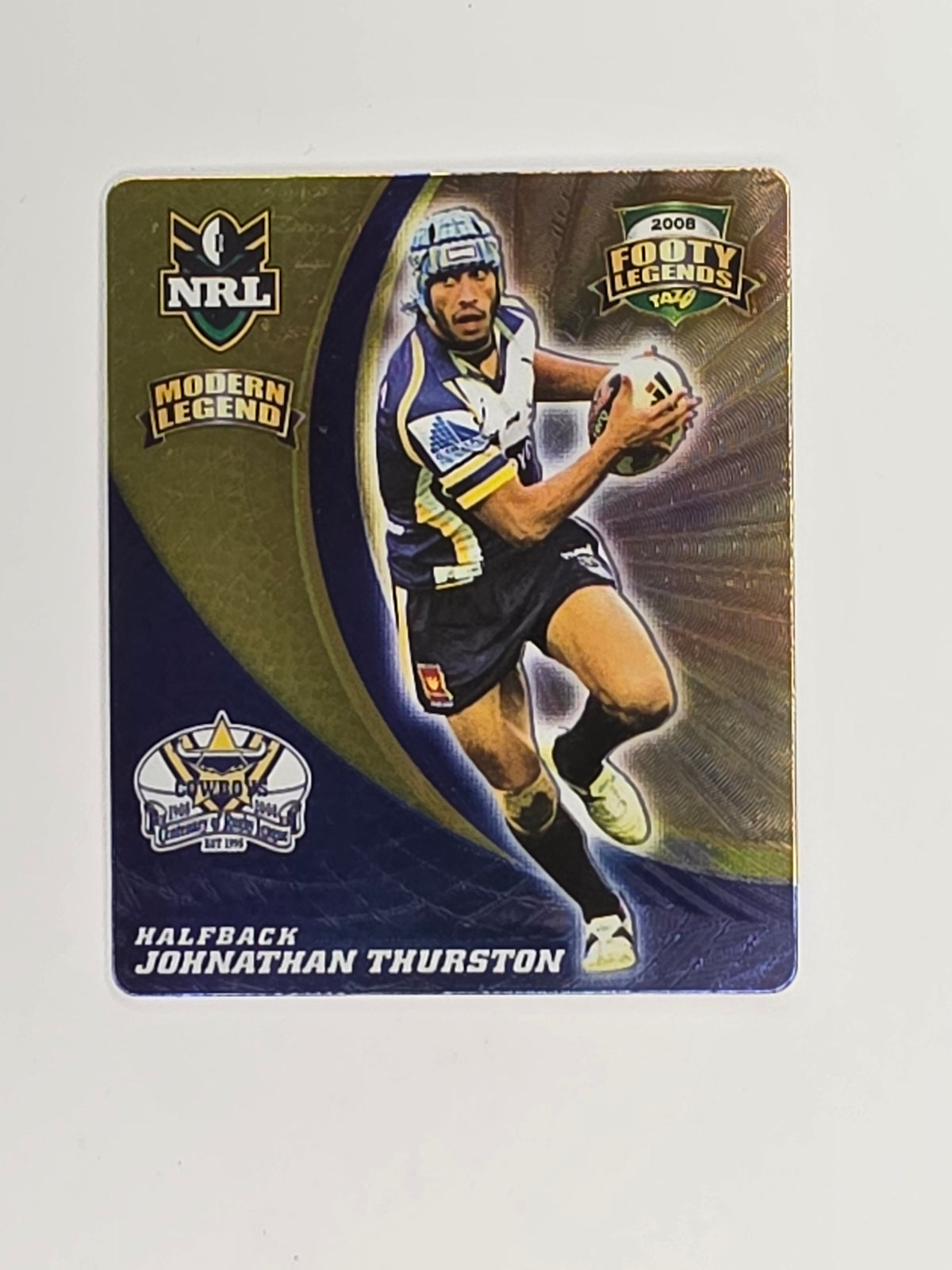NRL 2008 Footy Legends | #044 Johnathan Thurston | North Queensland Cowboys