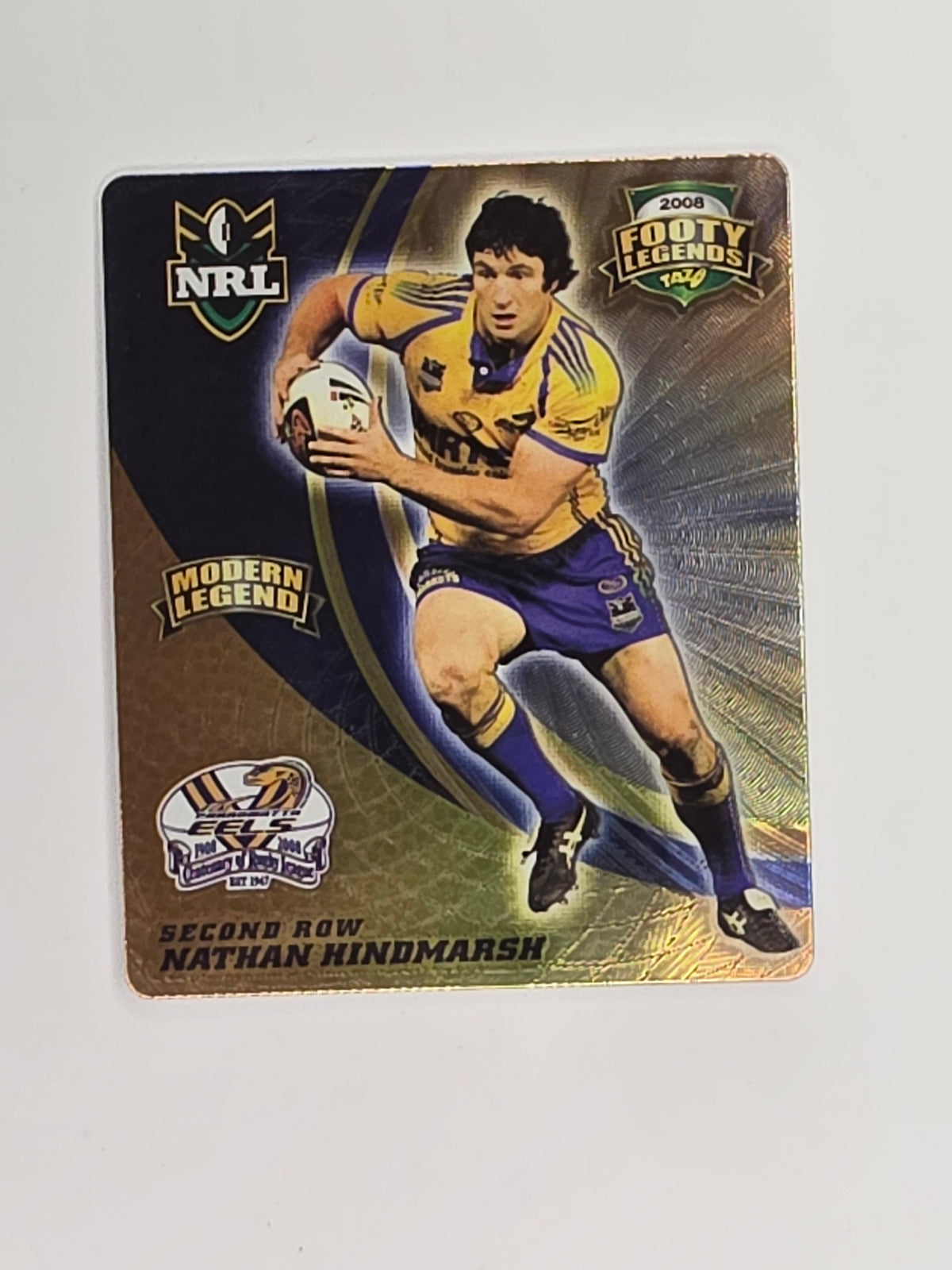 NRL 2008 Footy Legends | #046 Nathan Hindmarsh | Parramatta Eels