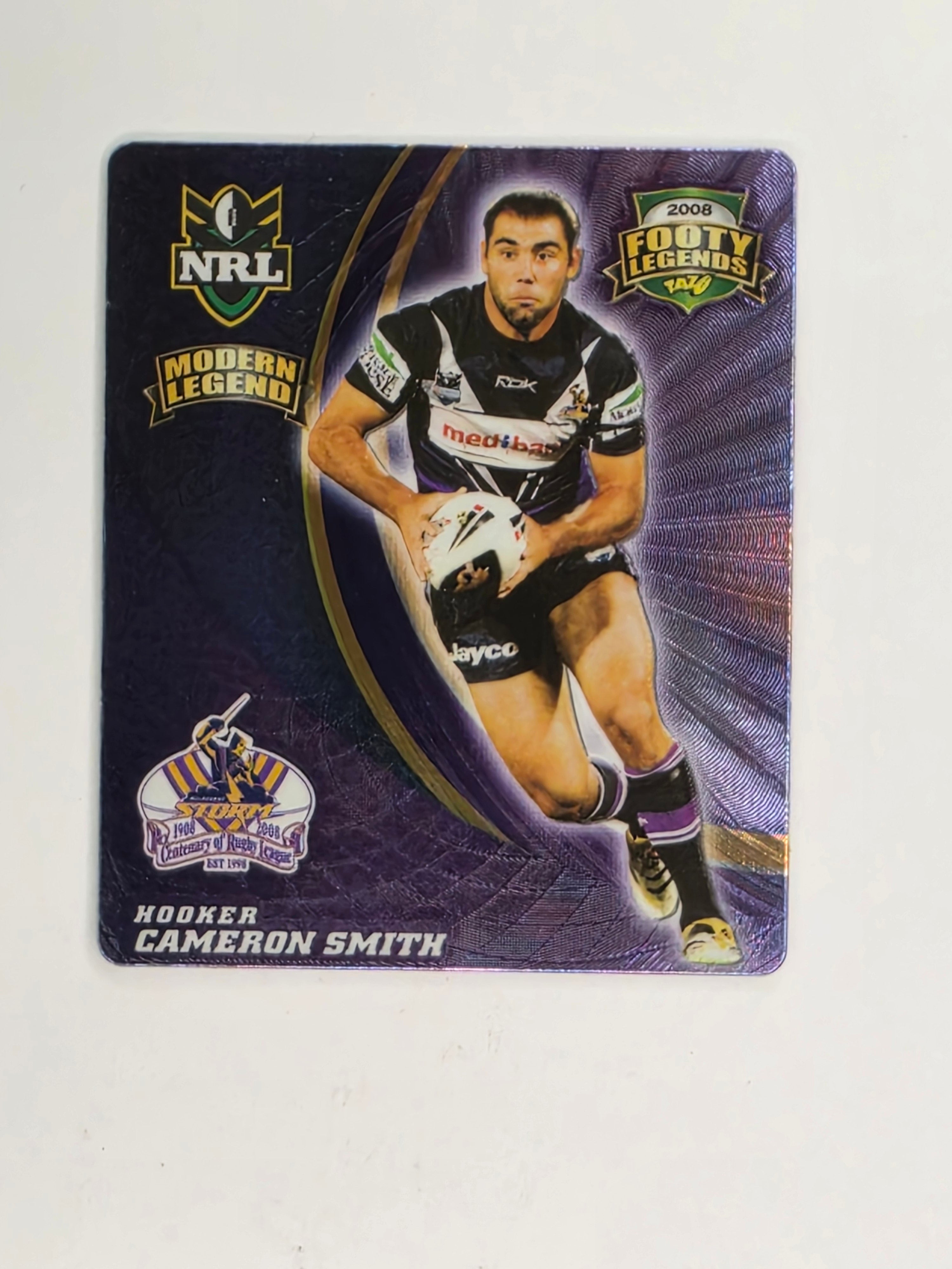 NRL 2008 Footy Legends | #048 Cameron Smith | Melbourne Storm