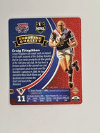 NRL 2008 Footy Legends | #051 Craig Fitzgibbon | Sydney Roosters