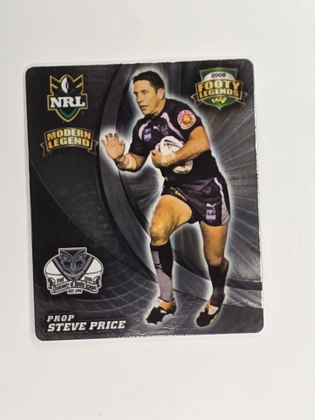 NRL 2008 Footy Legends | #055 Steve Price | New Zealand Warriors