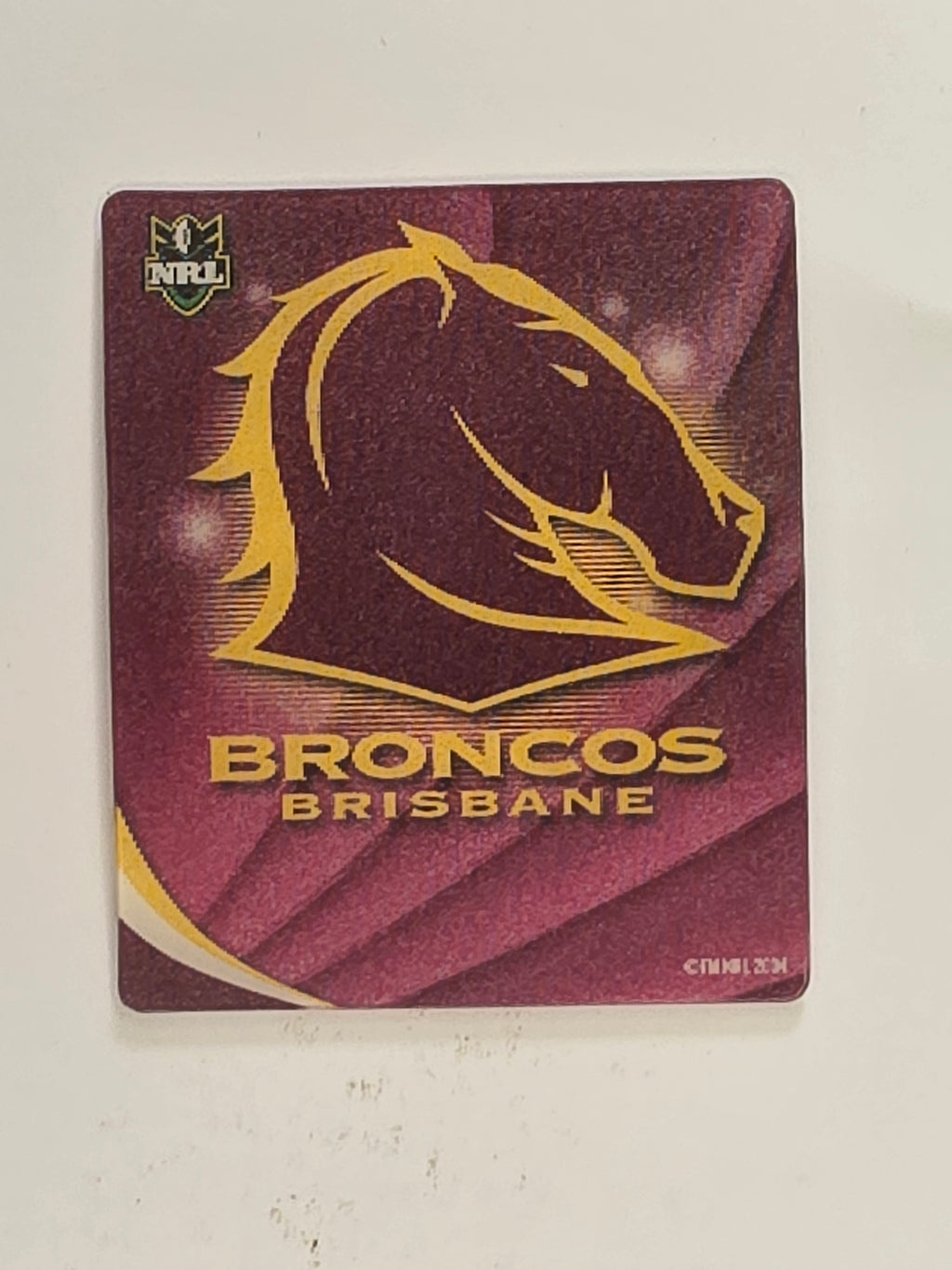 NRL 2010 Footy Plays | #004 Brisbane Broncos Logo | Brisbane Broncos