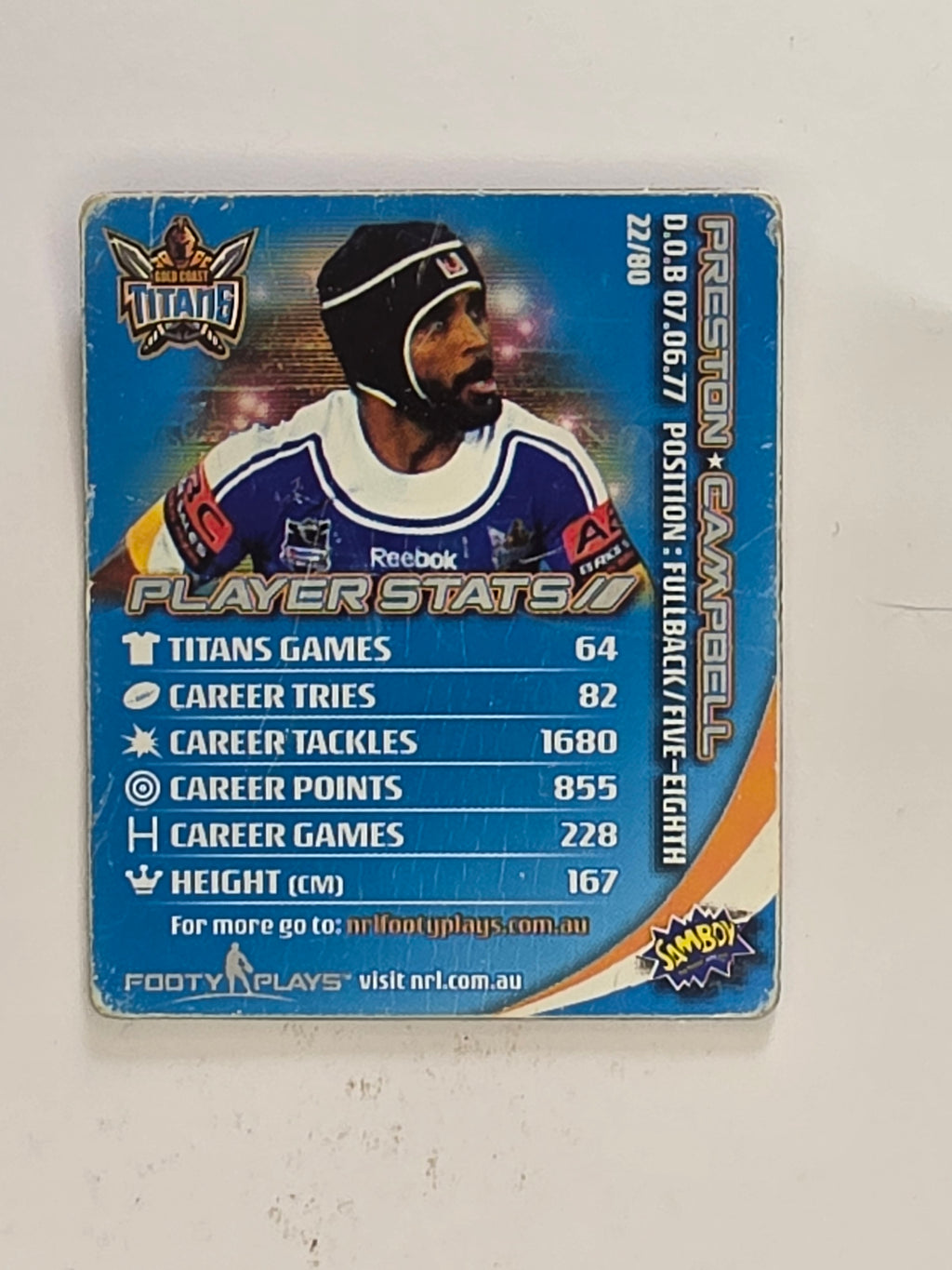 NRL 2010 Footy Plays | #022 Preston Campbell | Gold Coast Titans