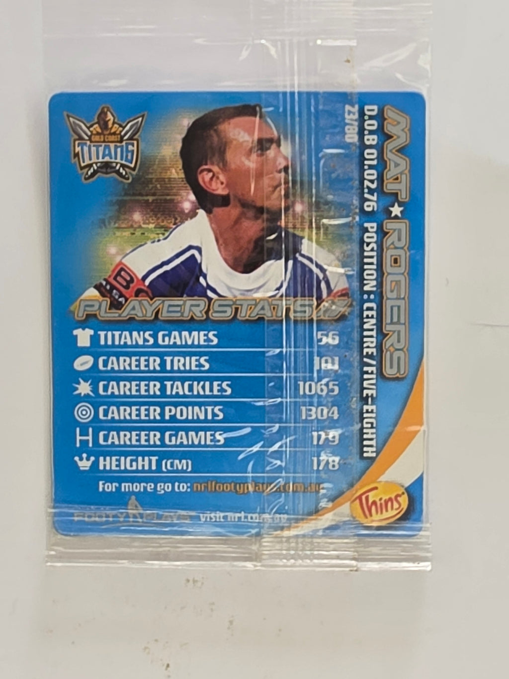 NRL 2010 Footy Plays | #023 Mat Rogers | Gold Coast Titans