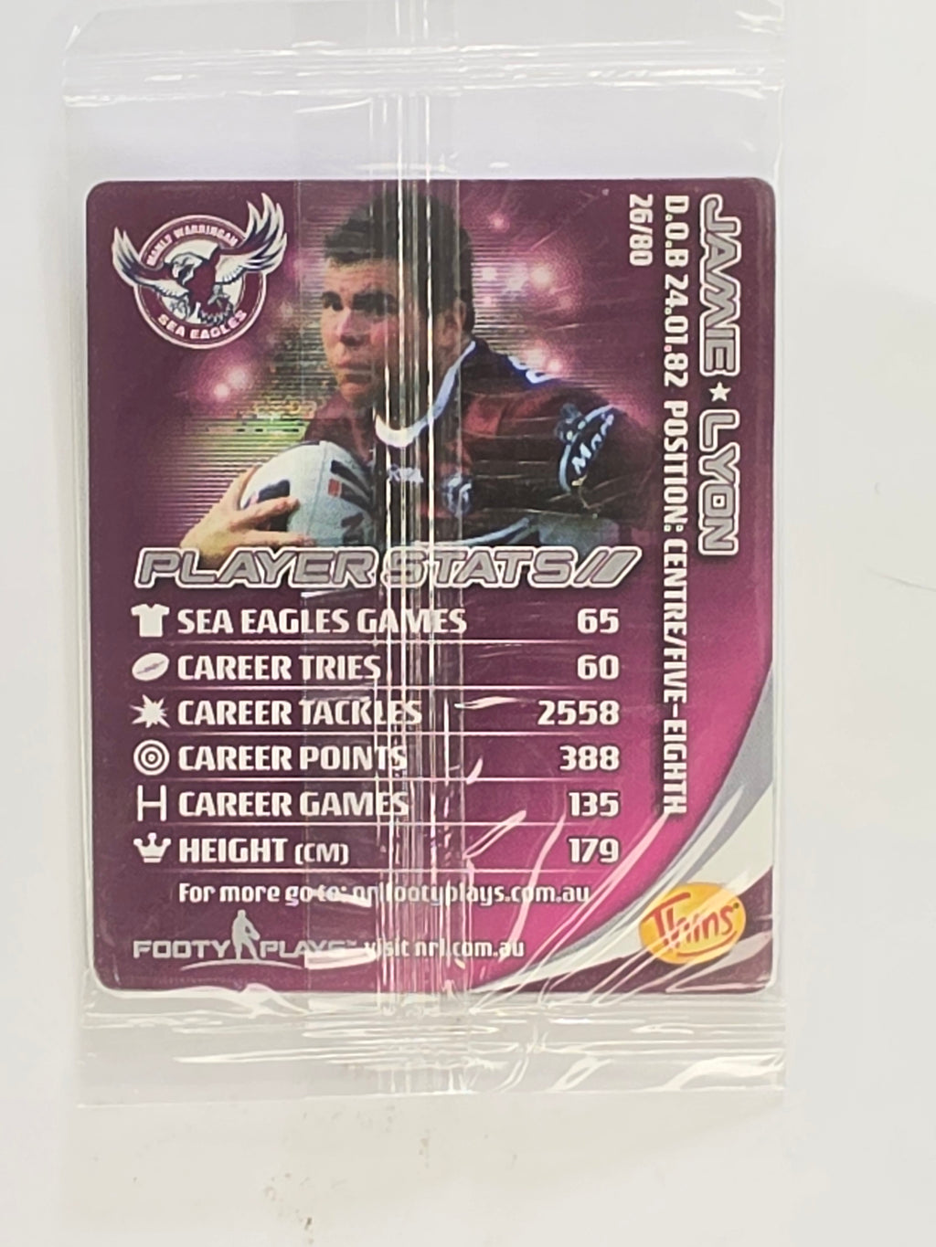 NRL 2010 Footy Plays | #026 Jamie Lyon | Manly Warringah Sea Eagles