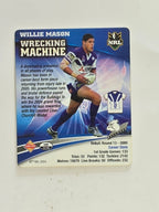 NRL 2007 Footy Tazos Classic Series | #003 Willie Mason | Canterbury-Bankstown Bulldogs