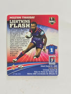 NRL 2007 Footy Tazos Classic Series | #014 Milton Thaiday | Newcastle Knights