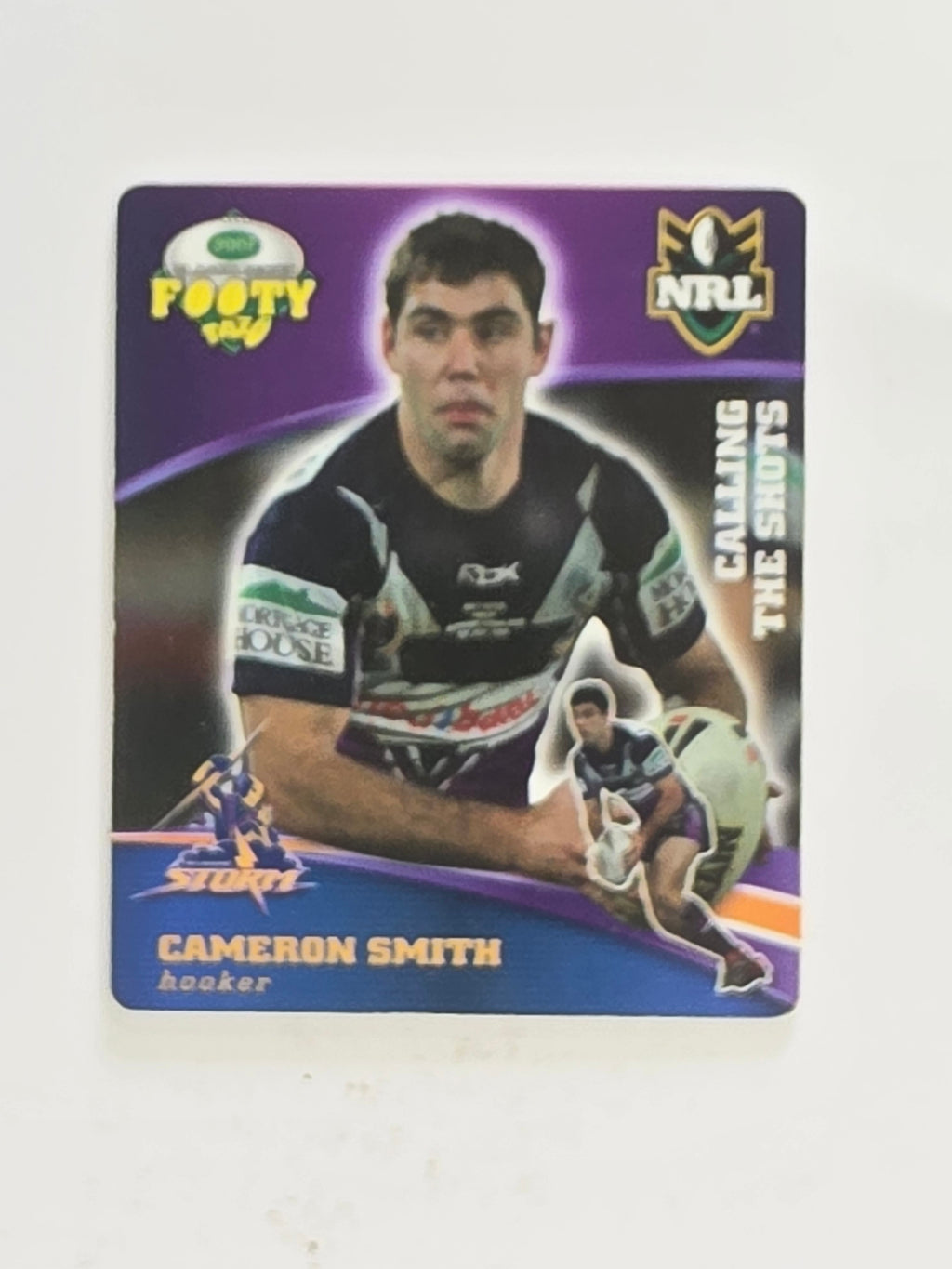 NRL 2007 Footy Tazos Classic Series | #016 Cameron Smith | Melbourne Storm