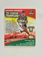 NRL 2007 Footy Tazos Classic Series | #019 Nathan Merritt | South Sydney Rabbitohs