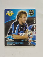 NRL 2007 Footy Tazos Classic Series | #026 Lance Thompson | Cronulla Sutherland Sharks