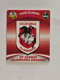 NRL 2007 Footy Tazos Classic Series | #037 St George Illawarra Dragons Logo