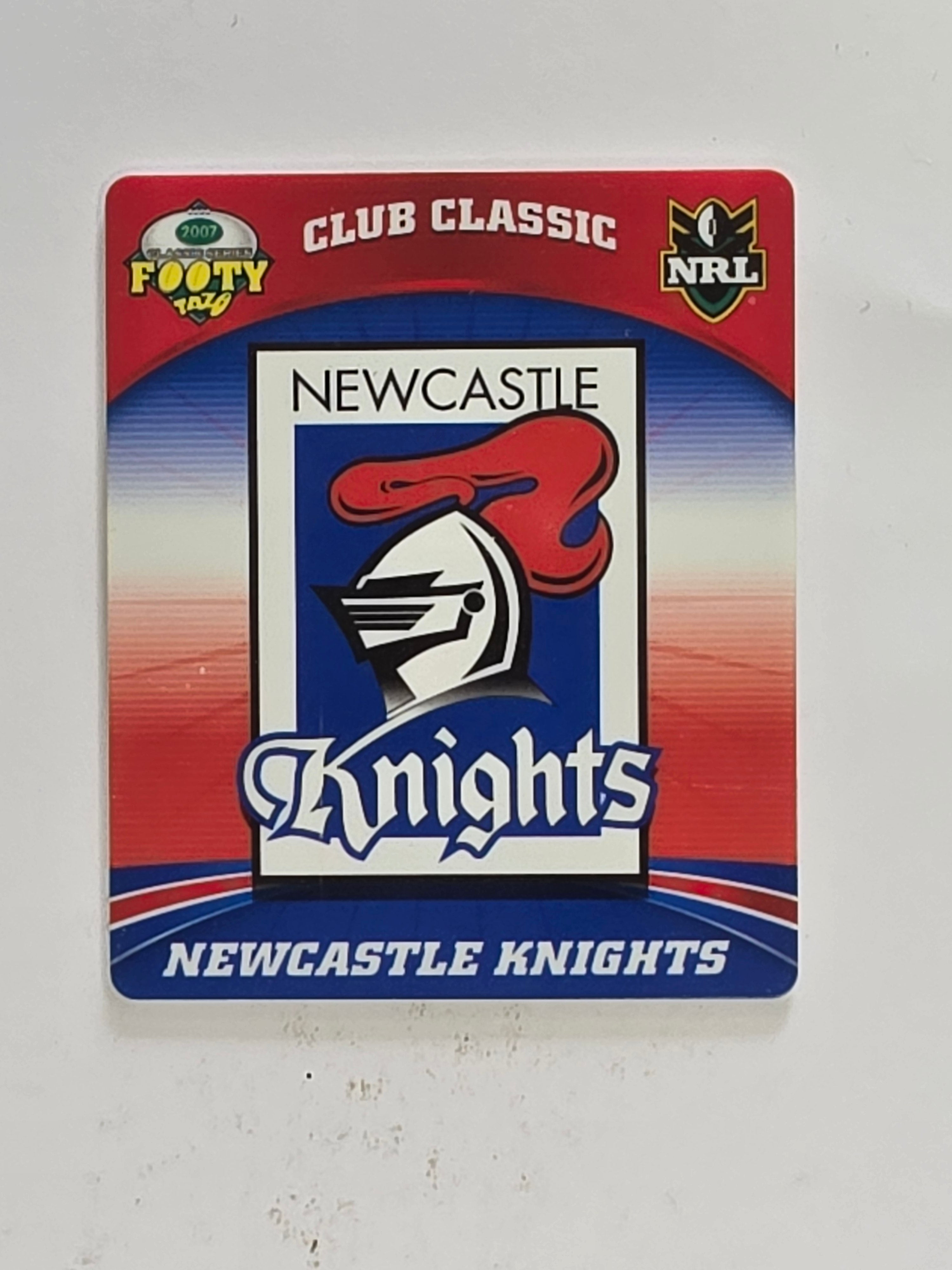 NRL 2007 Footy Tazos Classic Series | #039 Newcastle Knights Logo