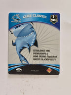 NRL 2007 Footy Tazos Classic Series | #045 Cronulla-Sutherland Sharks Logo