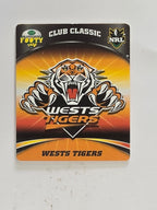 NRL 2007 Footy Tazos Classic Series | #048 Wests Tigers Logo