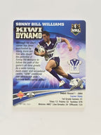 NRL 2007 Footy Tazos Gold Series | #004 Sonny Bill Williams | Canterbury Bankstown Bulldogs