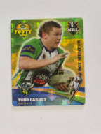 NRL 2007 Footy Tazos Gold Series | #007 Todd Carney | Canberra Raiders