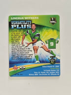 NRL 2007 Footy Tazos Gold Series | #009 Lincoln Withers | Canberra Raiders