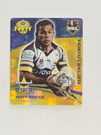 NRL 2007 Footy Tazos Gold Series | #010 Matt Bowen | North Queensland Cowboys