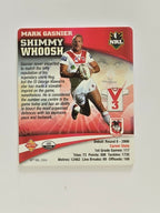 NRL 2007 Footy Tazos Gold Series | #013 Mark Gasnier | St George Illawarra Dragons