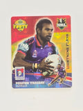 NRL 2007 Footy Tazos Gold Series | #021 Milton Thaiday | Newcastle Knights