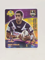 NRL 2007 Footy Tazos Gold Series | #022 Greg Inglis | Melbourne Storm