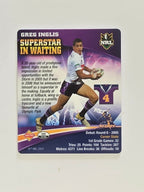 NRL 2007 Footy Tazos Gold Series | #022 Greg Inglis | Melbourne Storm