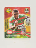 NRL 2007 Footy Tazos Gold Series | #029 Nathan Merritt | South Sydney Rabbitohs