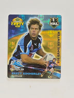 NRL 2007 Footy Tazos Gold Series | #037 Brett Kimmorley | Cronulla Sutherland Sharks
