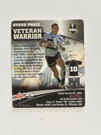 NRL 2007 Footy Tazos Gold Series | #045 Steve Price | New Zealand Warriors